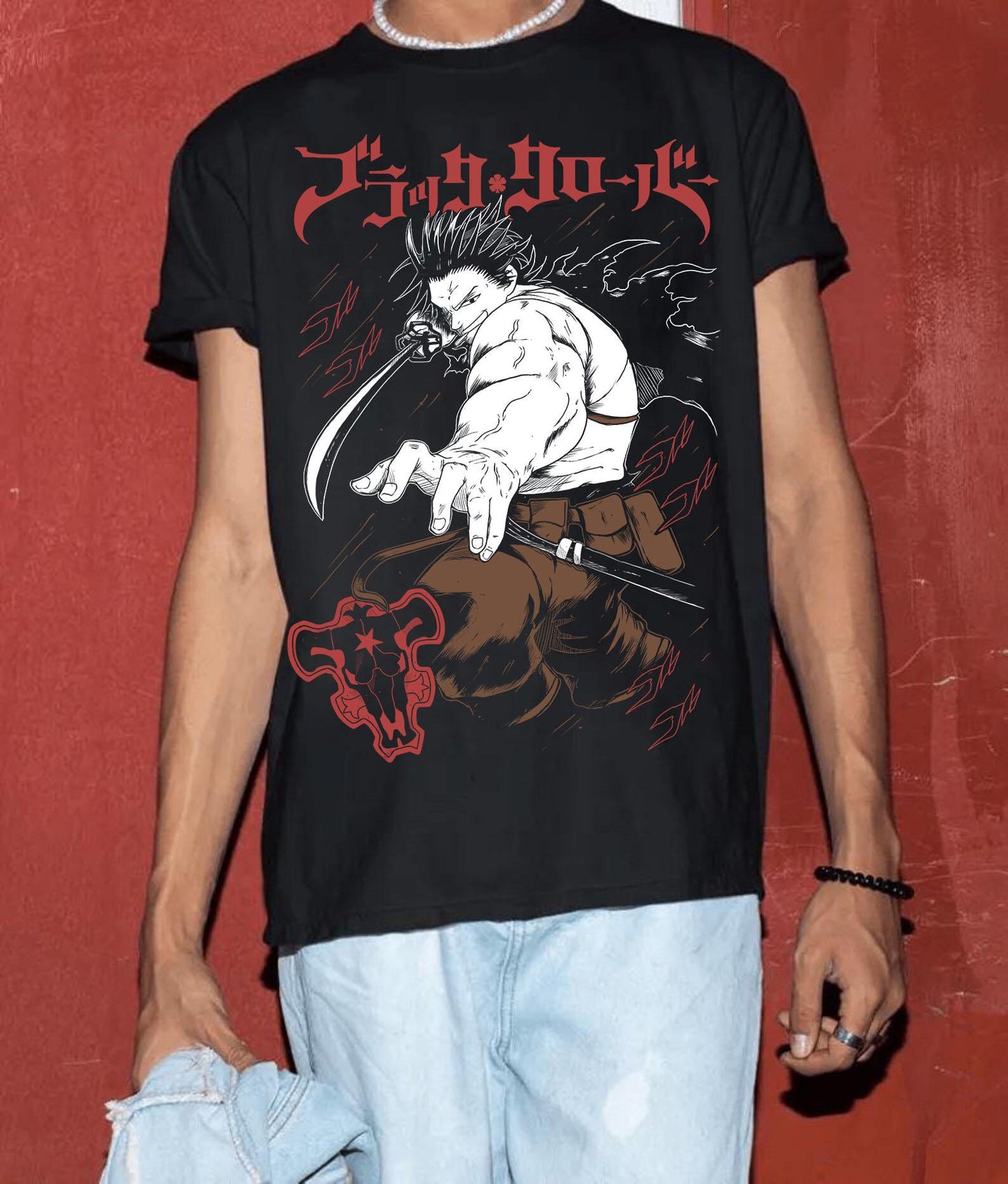 Unisex T-shirt, Manga Shirt, Graphic Anime Tee,Anime Vintage Special , Japan, Anime Manga Shirt, Anime Shirt,Black Swordsman, Skull Knight