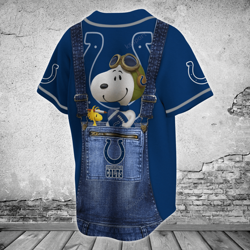Indianapolis Colts Personalized Baseball Jersey BJ0160 - lylyprint.com