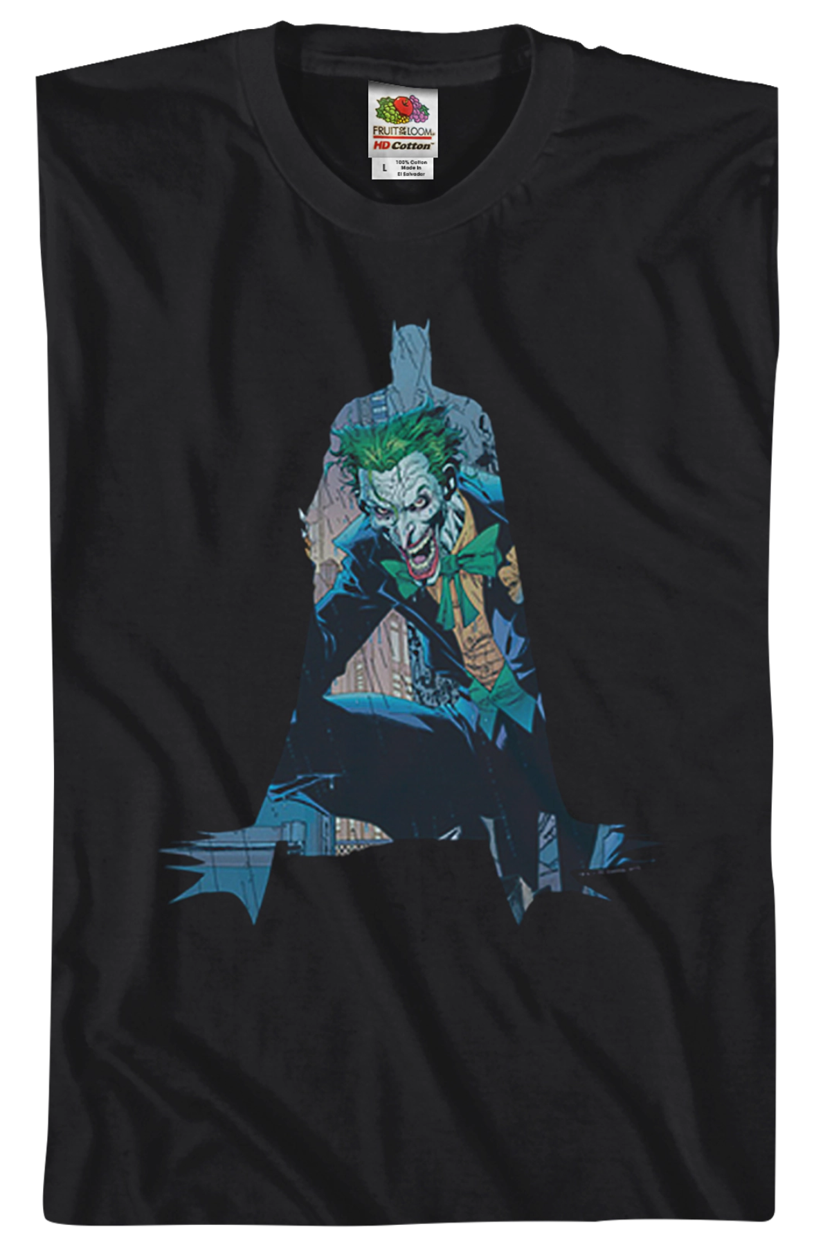 Joker In Silhouette Batman T-Shirt