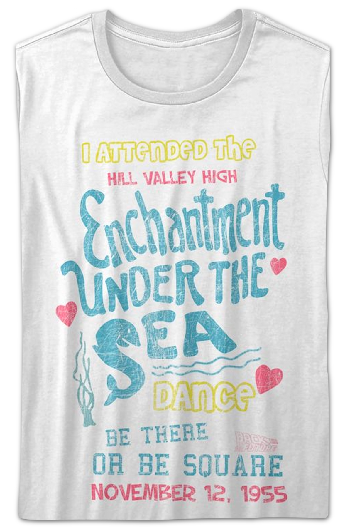 Ladies Enchantment Under The Sea Dance Back To The Future Shirt