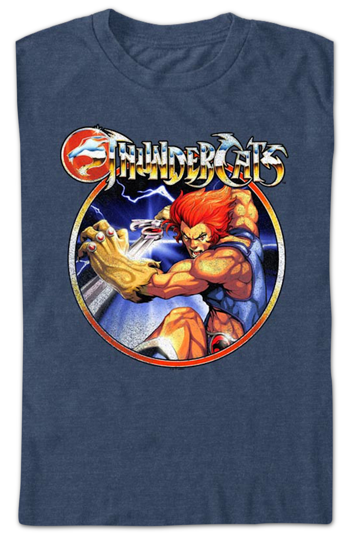Lion-O Vintage Lightning Circle ThunderCats T-Shirt