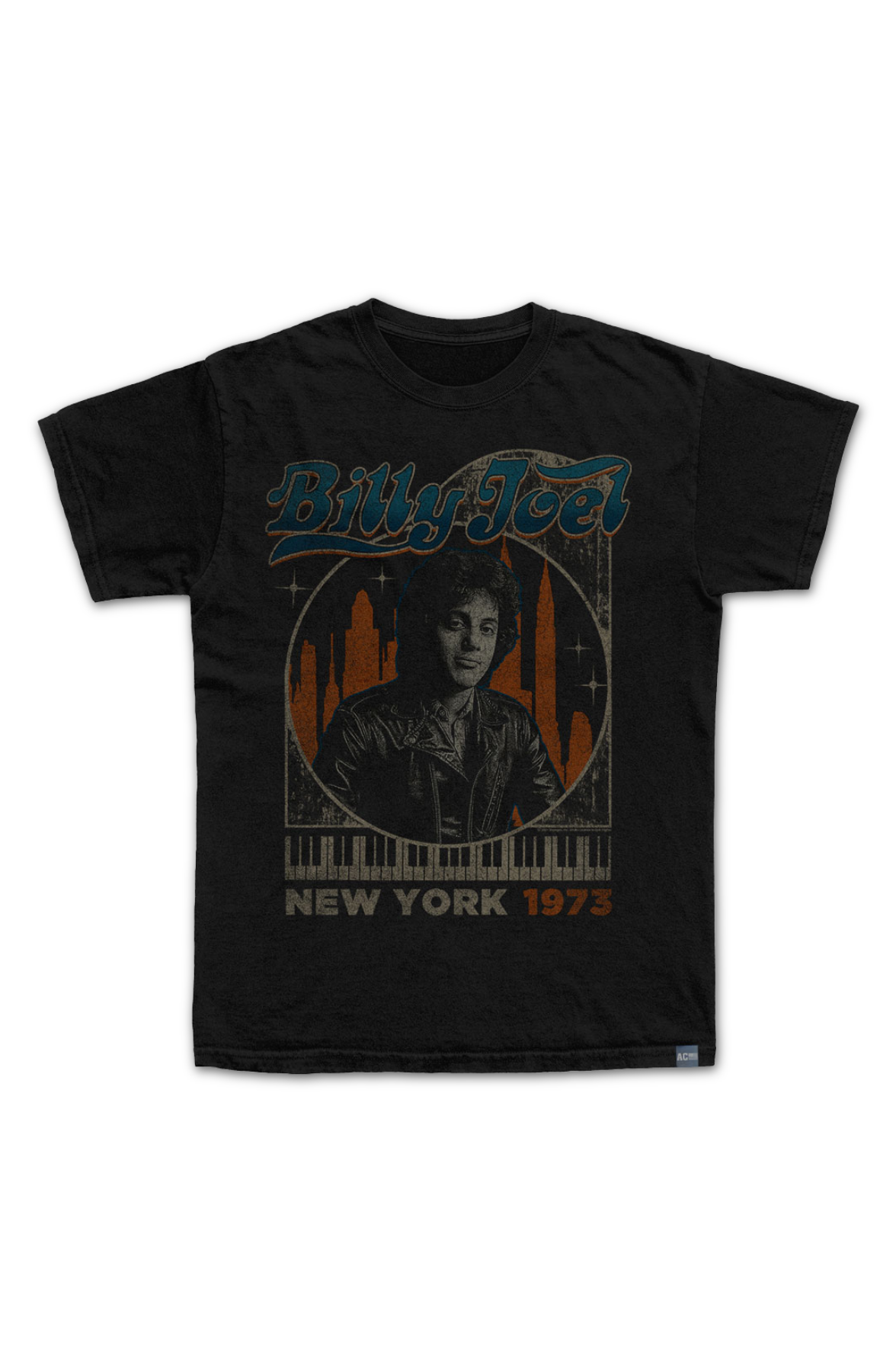 Made In USA Vintage New York 1973 Billy Joel T-Shirt