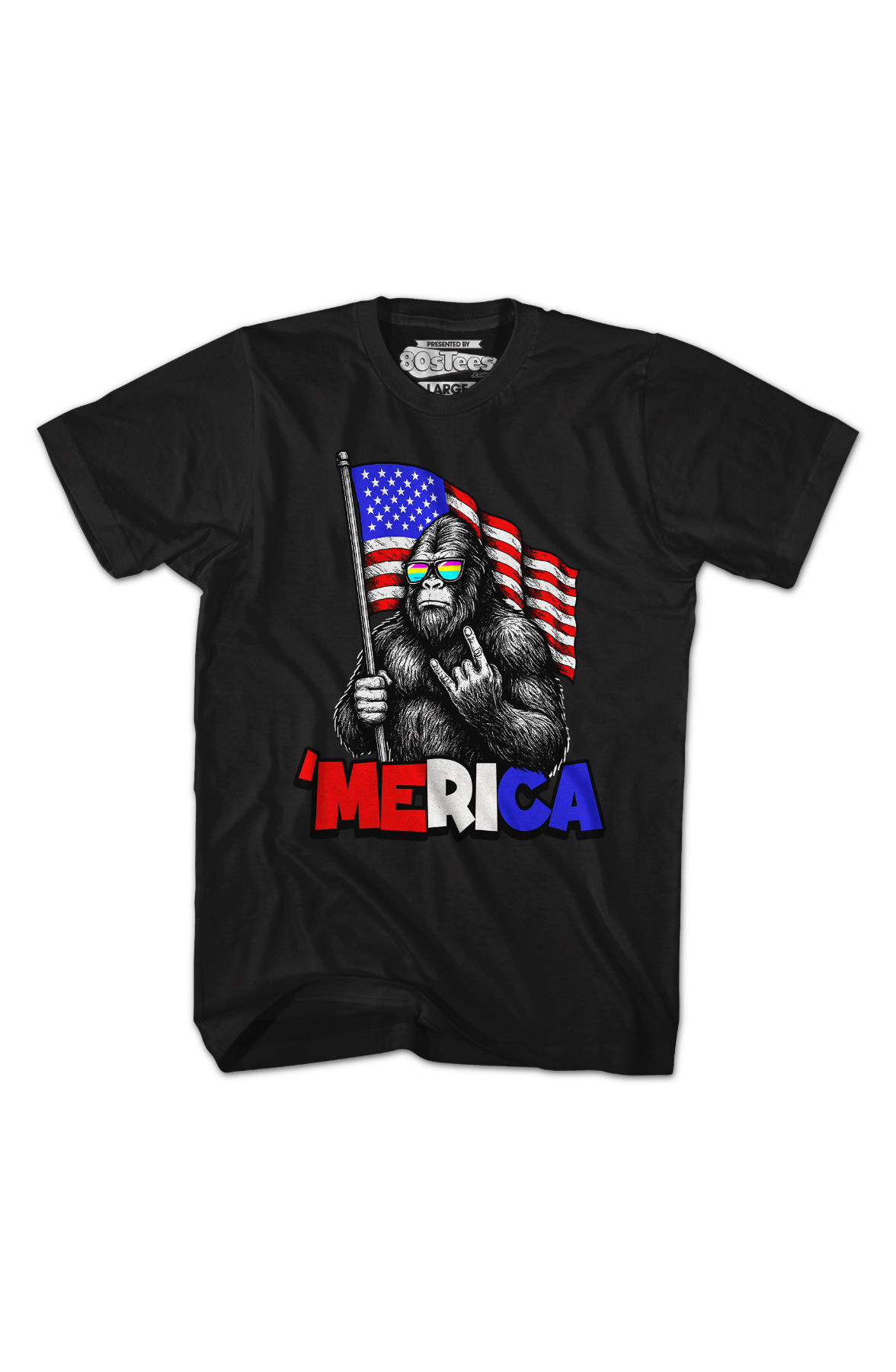 'Merica Bigfoot T-Shirt