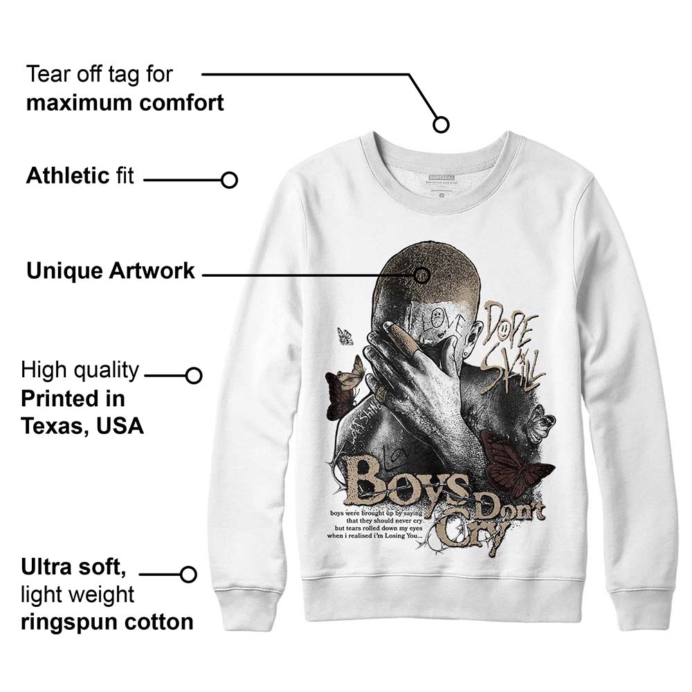 Latte 1s DopeSkill Sweatshirt Boys Don't Cry Graphic
