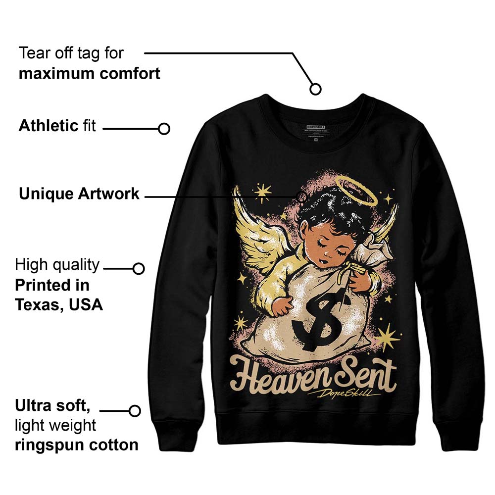 TAN Collection DopeSkill Sweatshirt Heaven Sent Graphic