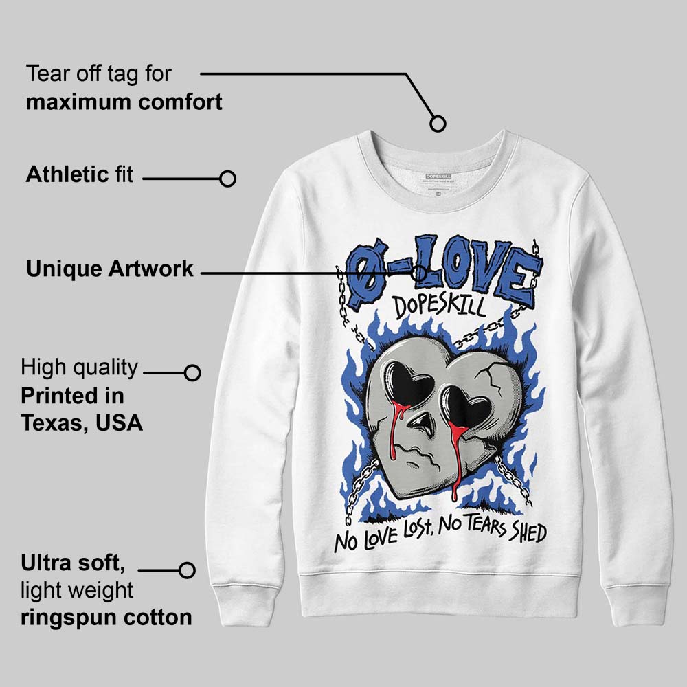 Lucky Shorts 3s DopeSkill Sweatshirt Crying Heart Graphic