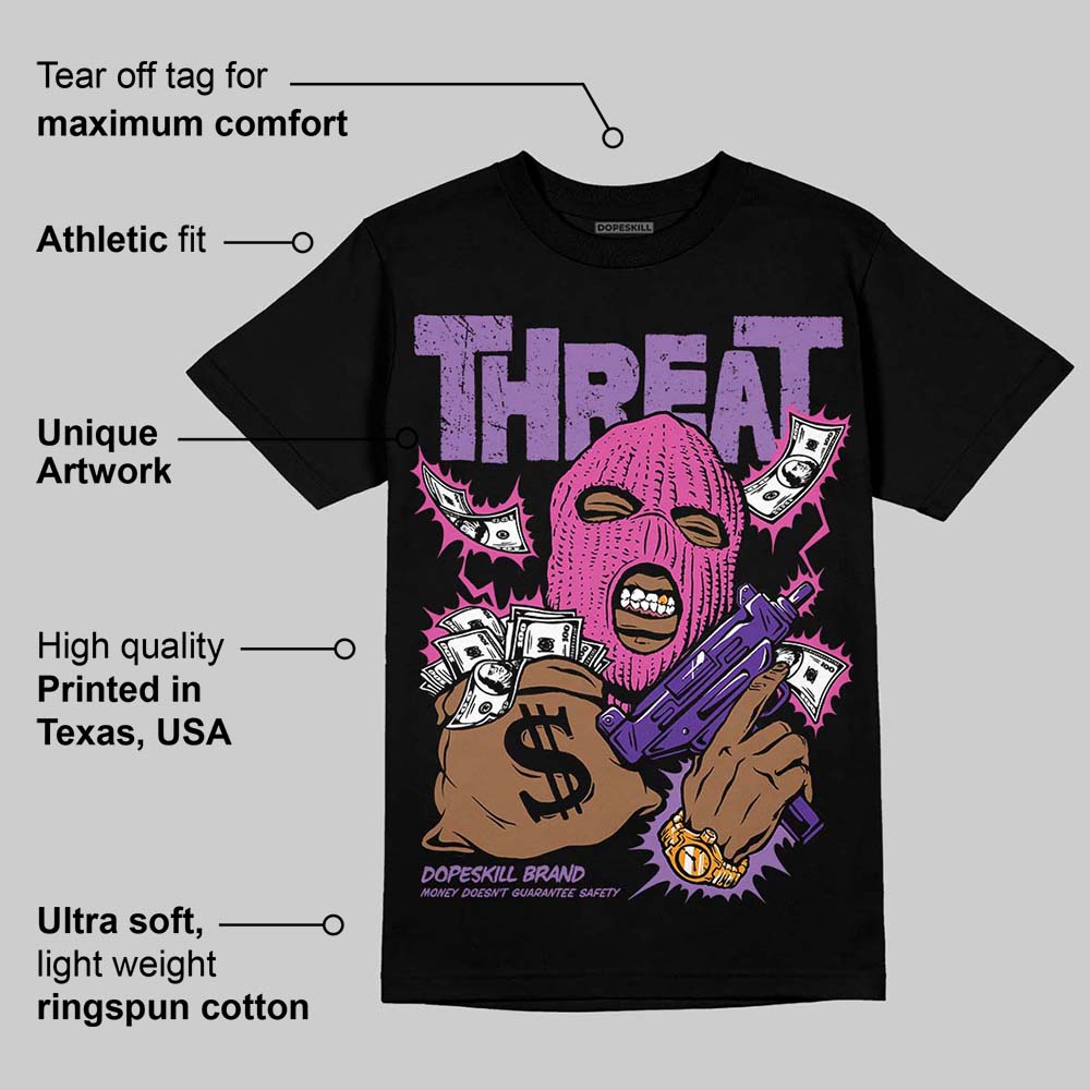 PURPLE Collection DopeSkill T-Shirt Under Threat Graphic