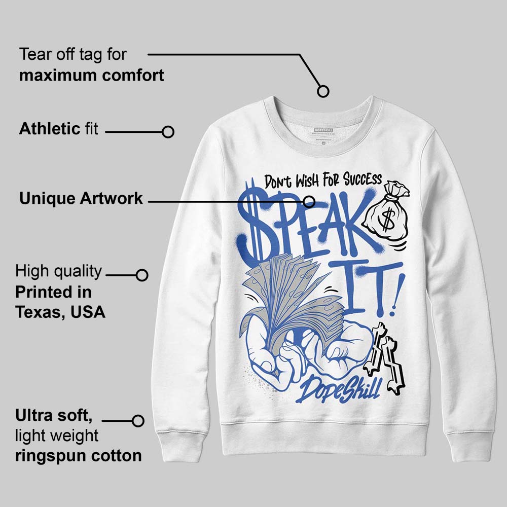 Lucky Shorts 3s DopeSkill Sweatshirt Speak It Graphic
