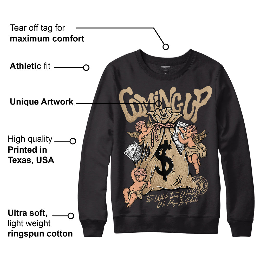 TAN Collection DopeSkill Sweatshirt Money Bag Coming Up Graphic