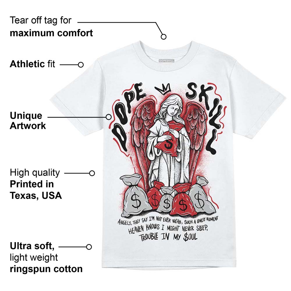 Red Taxi 12s DopeSkill T-Shirt Angels Graphic