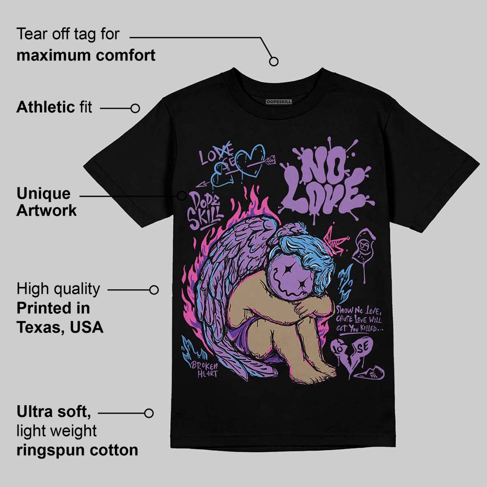 PURPLE Collection DopeSkill T-Shirt No Love Graphic
