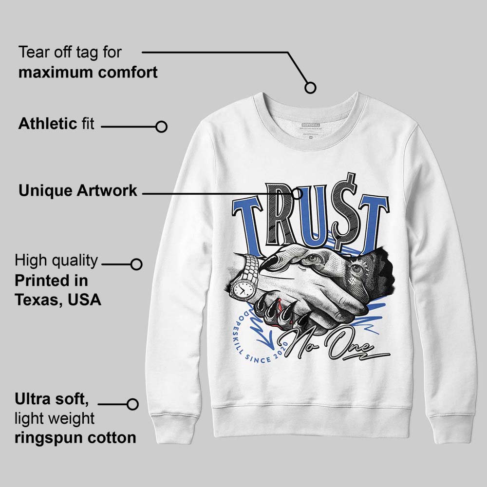 Lucky Shorts 3s DopeSkill Sweatshirt Trust No One Graphic