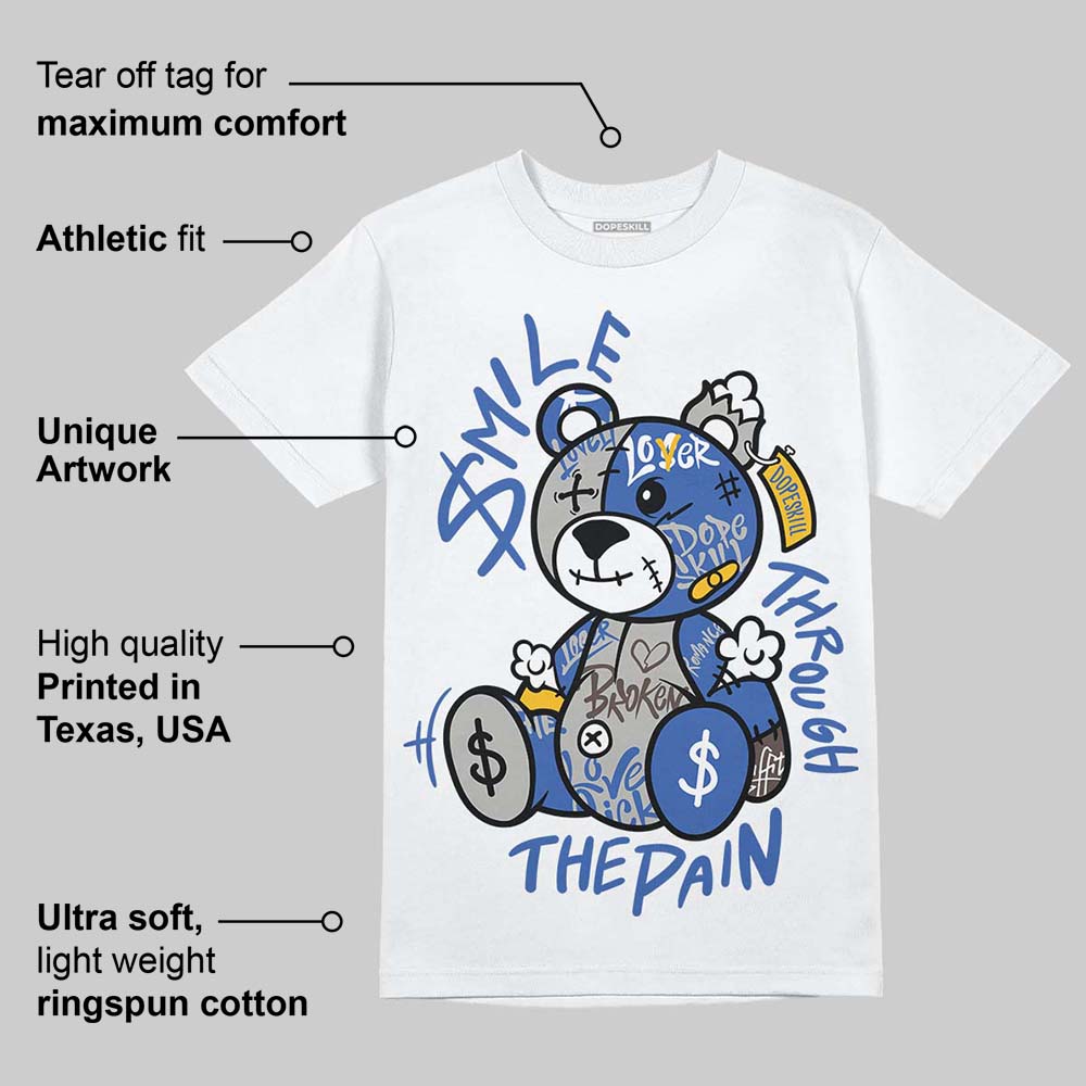 Lucky Shorts 3s DopeSkill T-Shirt Smile Through The Pain Graphic