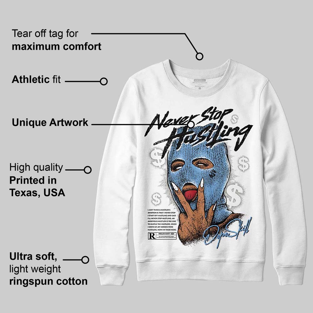 Melo 12s DopeSkill Sweatshirt Never Stop Hustling Graphic