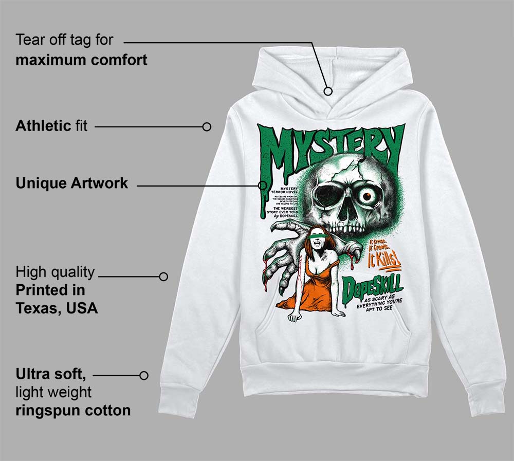 Green collection DopeSkill Hoodie Sweatshirt Mystery Ghostly Grasp Graphic
