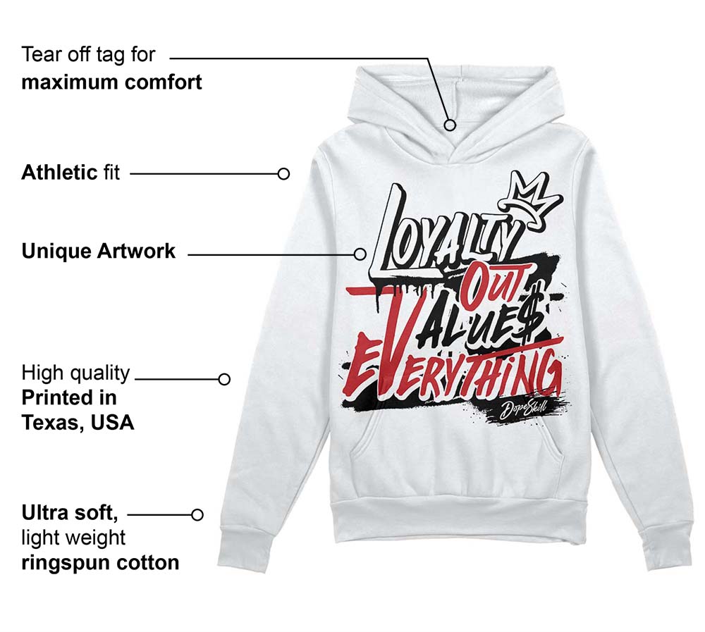 Red Taxi 12s DopeSkill Hoodie Sweatshirt LOVE Graphic