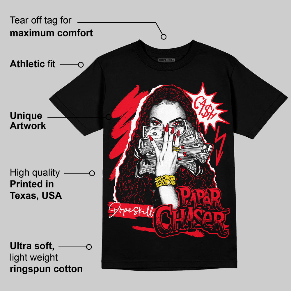Red Thunder 4s DopeSkill T-shirt NPC Graphic