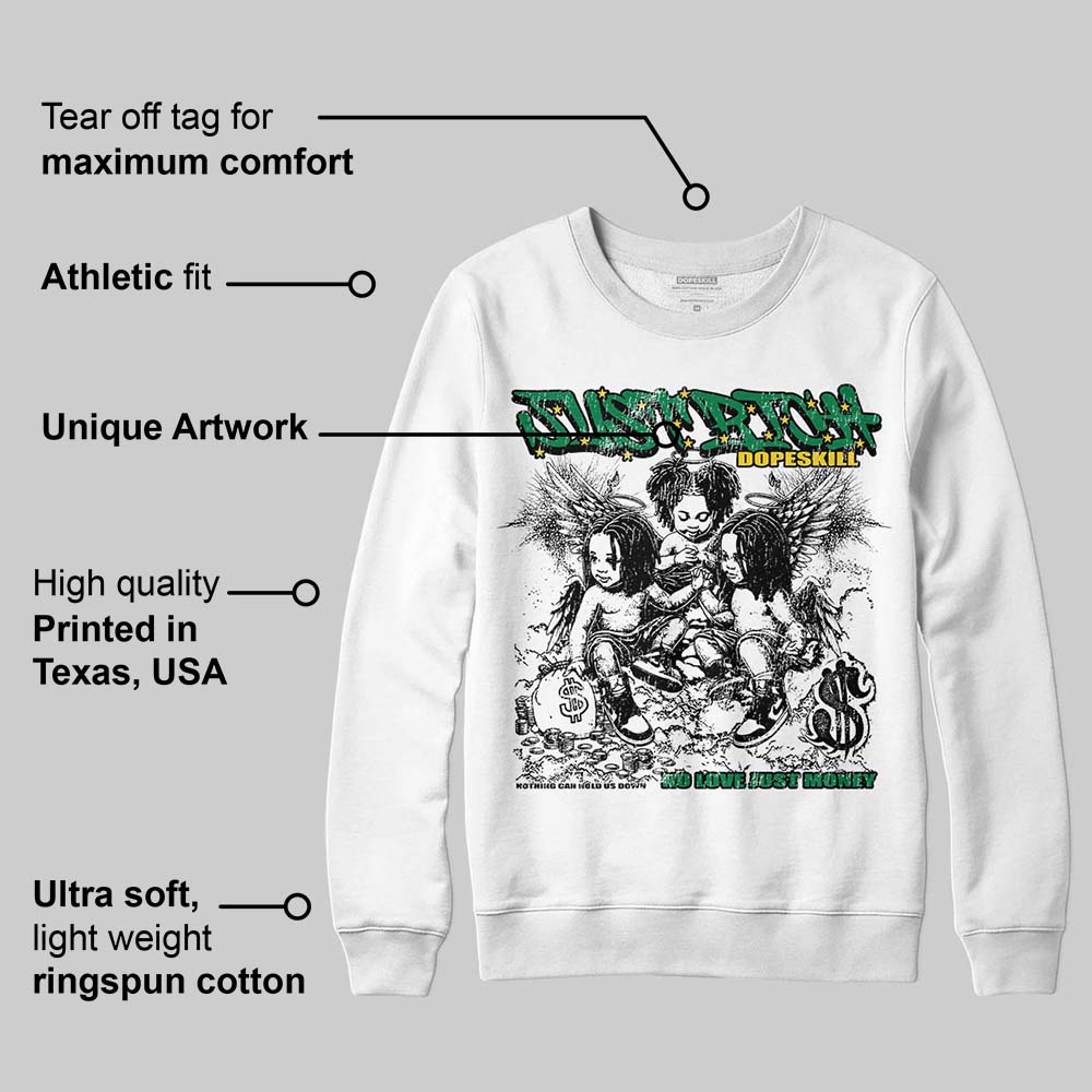 Green Collection DopeSkill Sweatshirt Just Rich Graphic