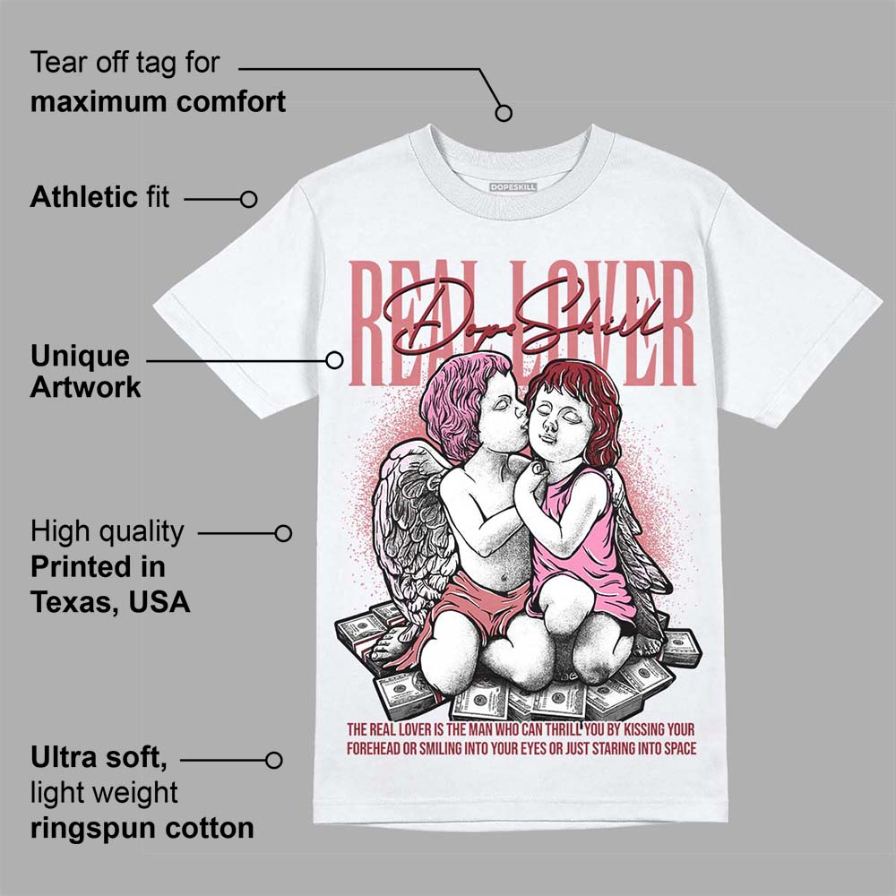 Valentine's Day Collection DopeSkill T-Shirt Real Lover Graphic