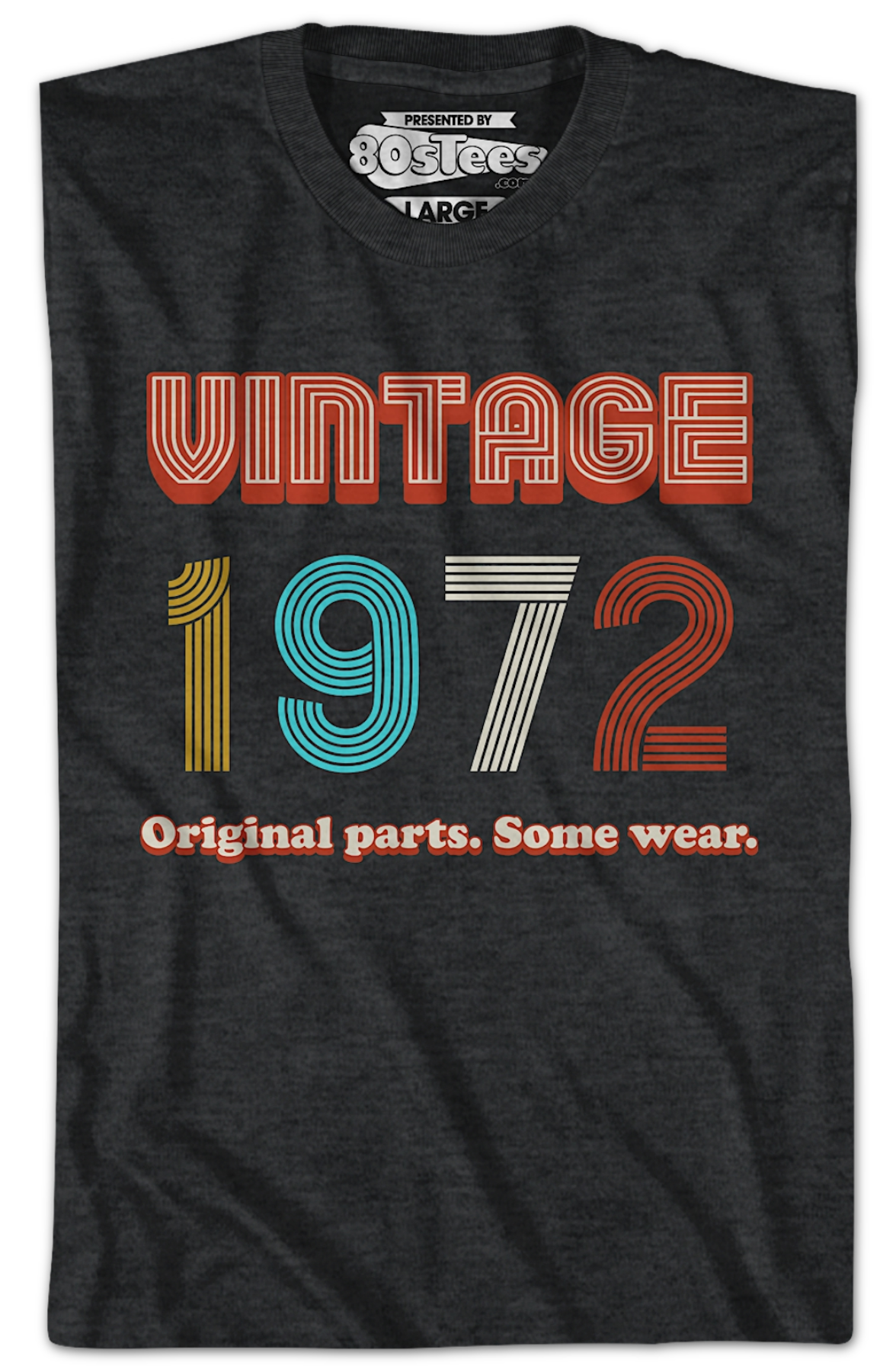 Original Parts Some Wear Vintage 1972 T-Shirt