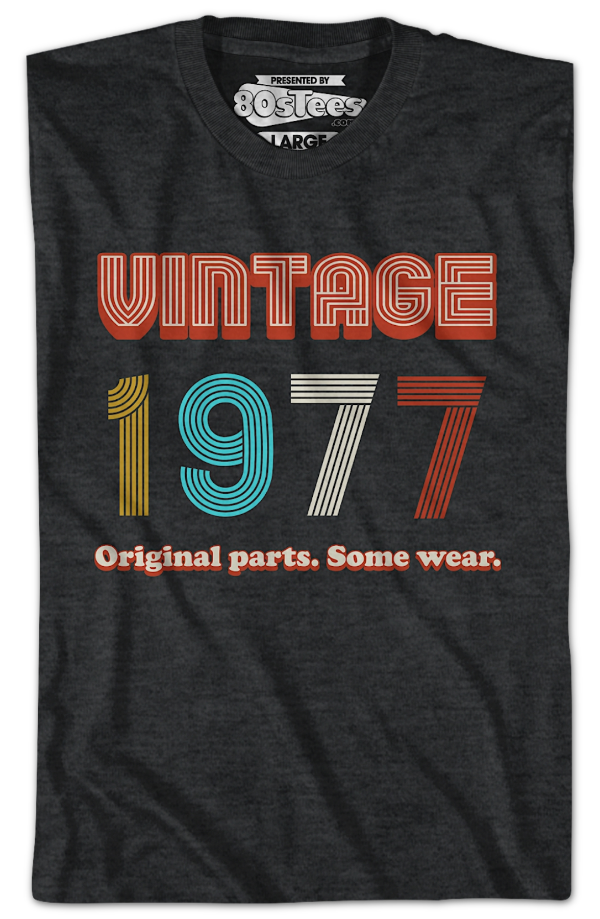Original Parts Some Wear Vintage 1977 T-Shirt