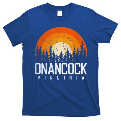 Onancock Virginia Va Gift Vintage 70s 80s 90s Retro Gift T-Shirt