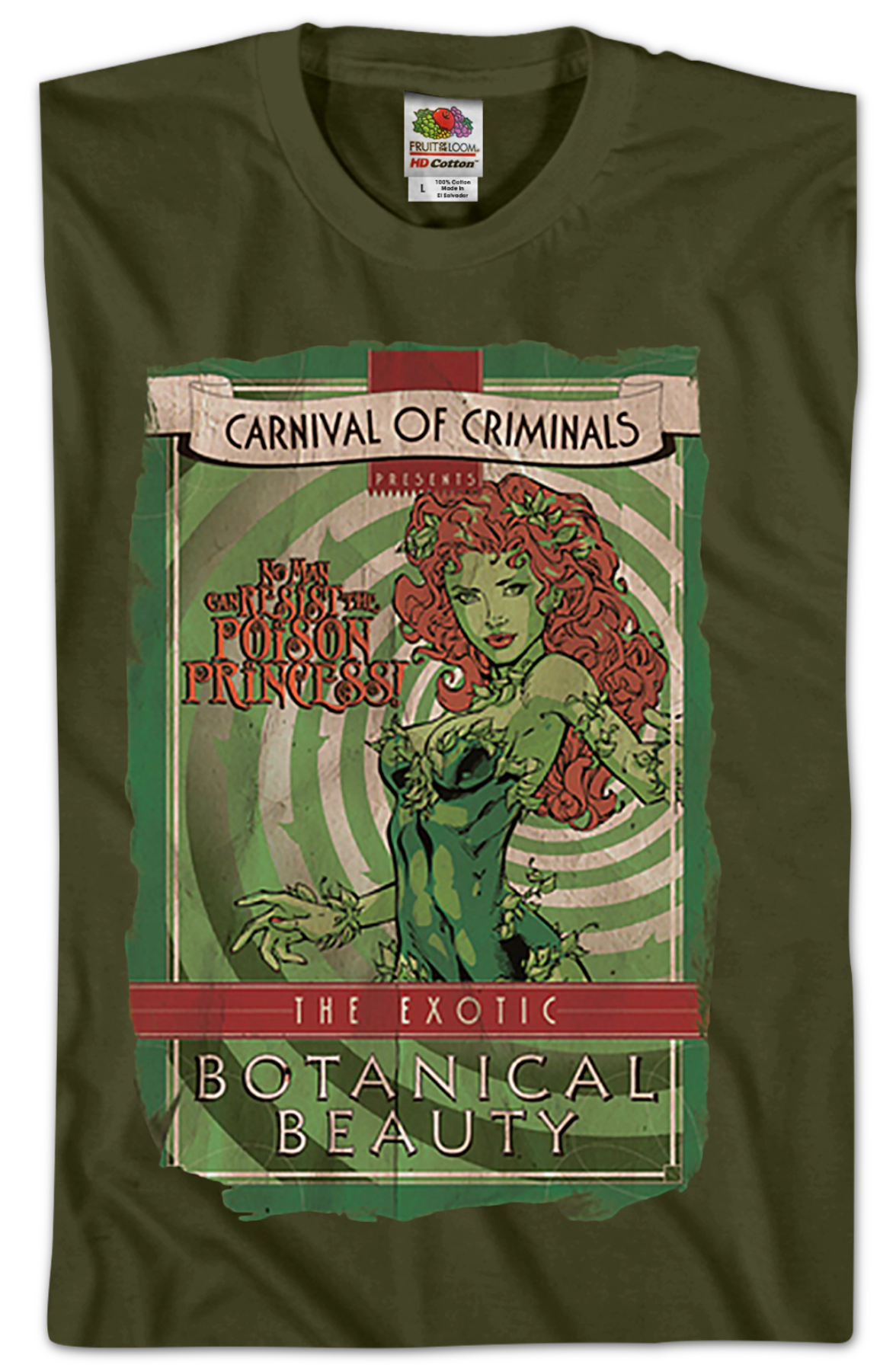 Poison Ivy Carnival of Criminals Batman T-Shirt