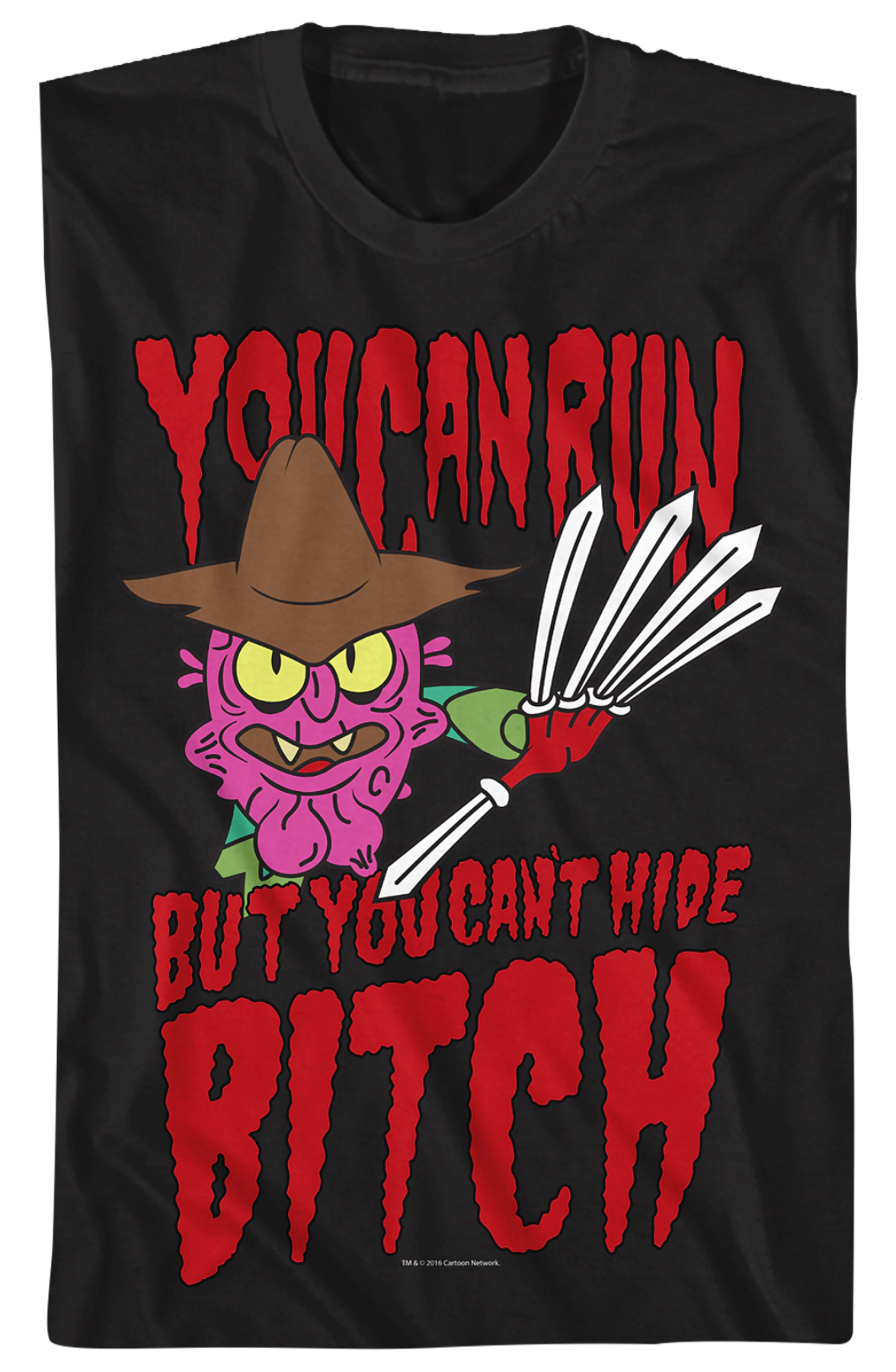 Scary Terry You Can Run Rick and Morty T-Shirt
