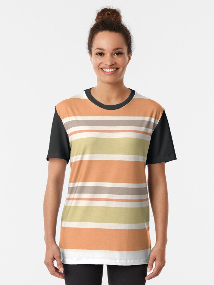 Lines Graphic T-Shirt Style001