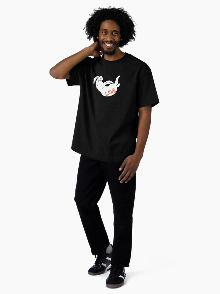 Love on Tour Bunny Harry Oversized T-Shirt