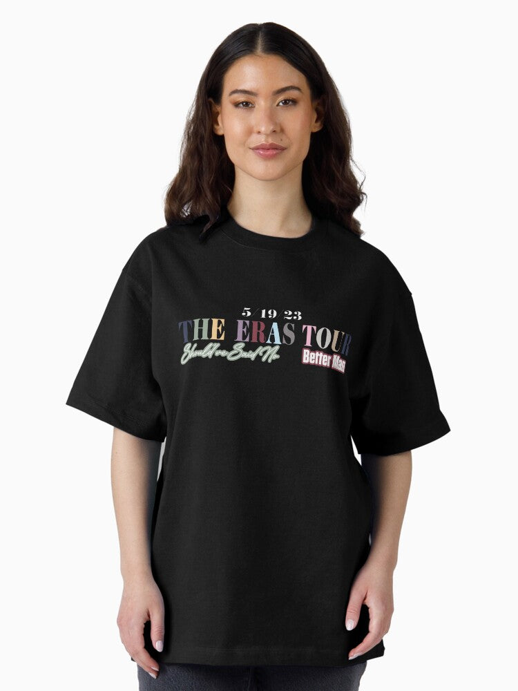 Taylor Swift the eras tour fox borough night one surprise songs Oversized T-Shirt
