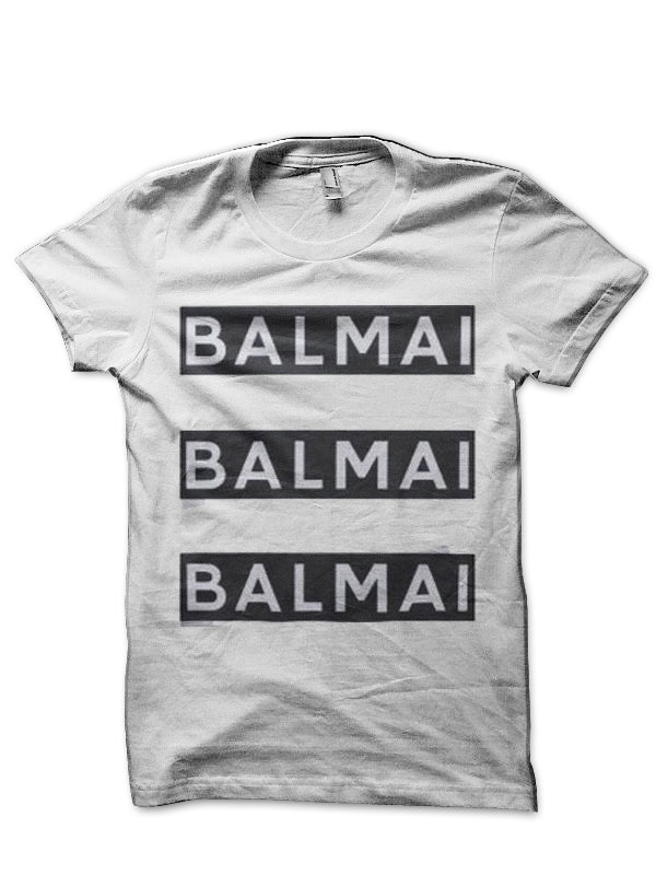 Balmain Half Sleeve Half Sleeve T-Shirt