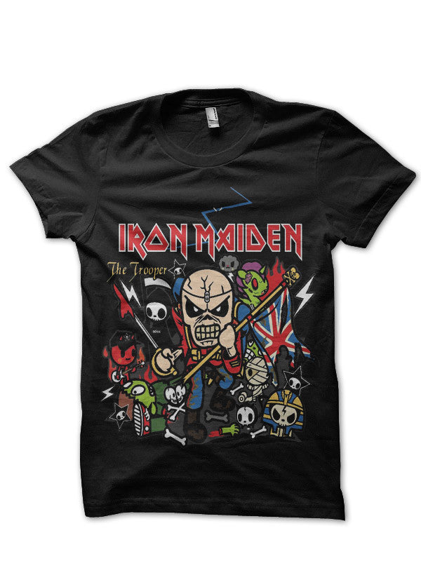Tokidoki Iron Maiden Black T-Shirt