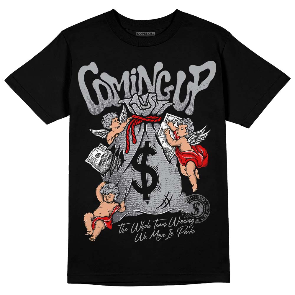 Wet Cement 4s DopeSkill T-Shirt Money Bag Coming Up Graphic