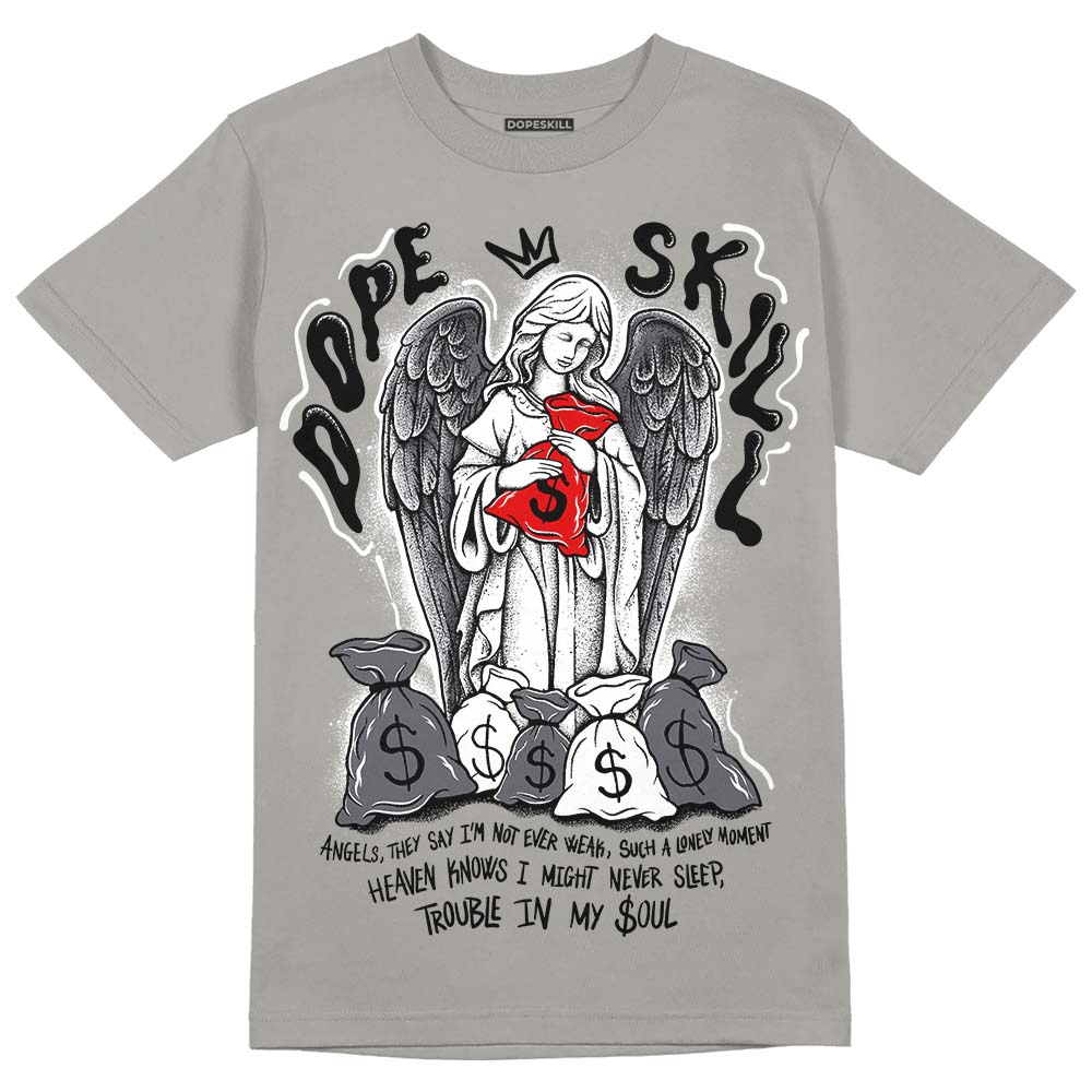 Wet Cement 4s DopeSkill Grey T-shirt Angels Graphic