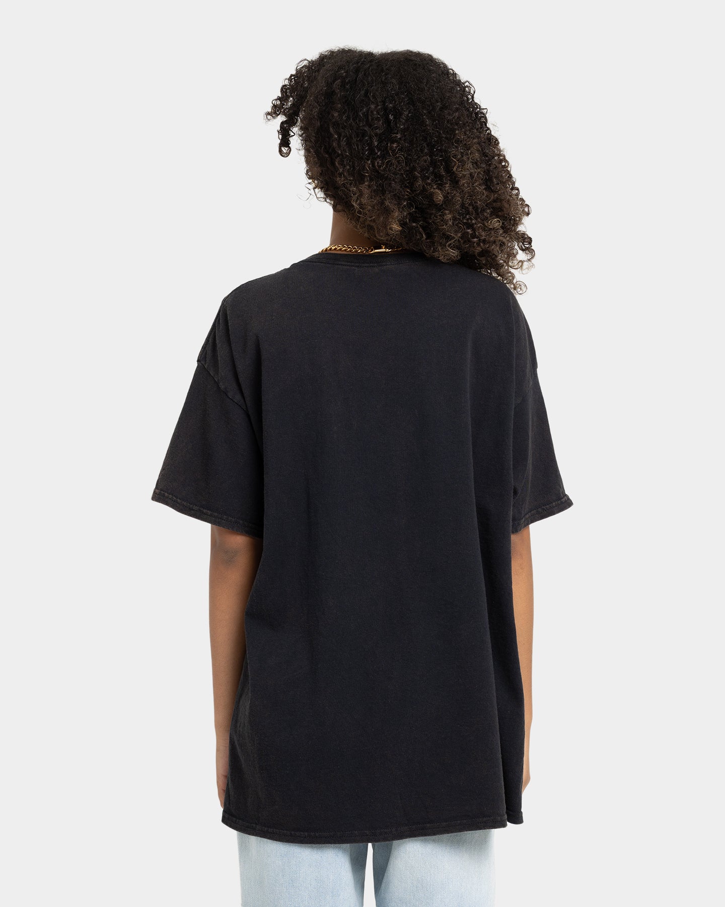 Goat Crew Windy City Vintage T-Shirt Black Wash Style001