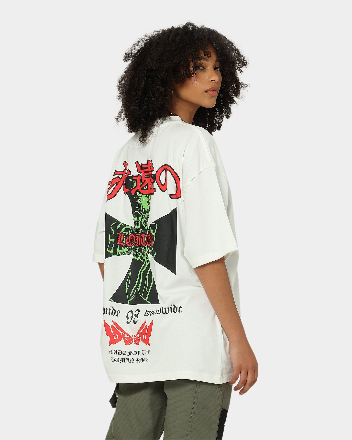 Loiter Eternal Vintage T-Shirt Off White Style001