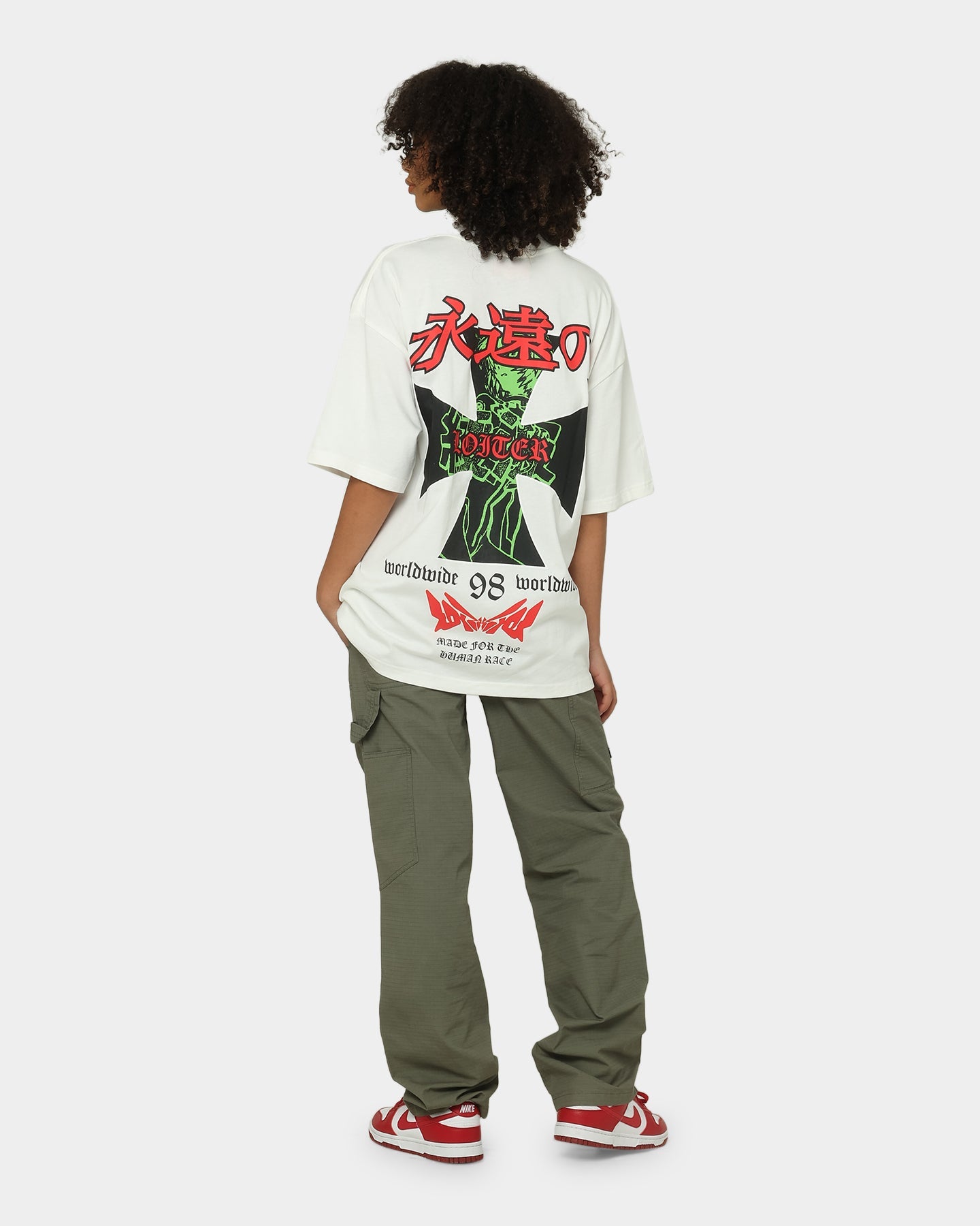 Loiter Eternal Vintage T-Shirt Off White Style001