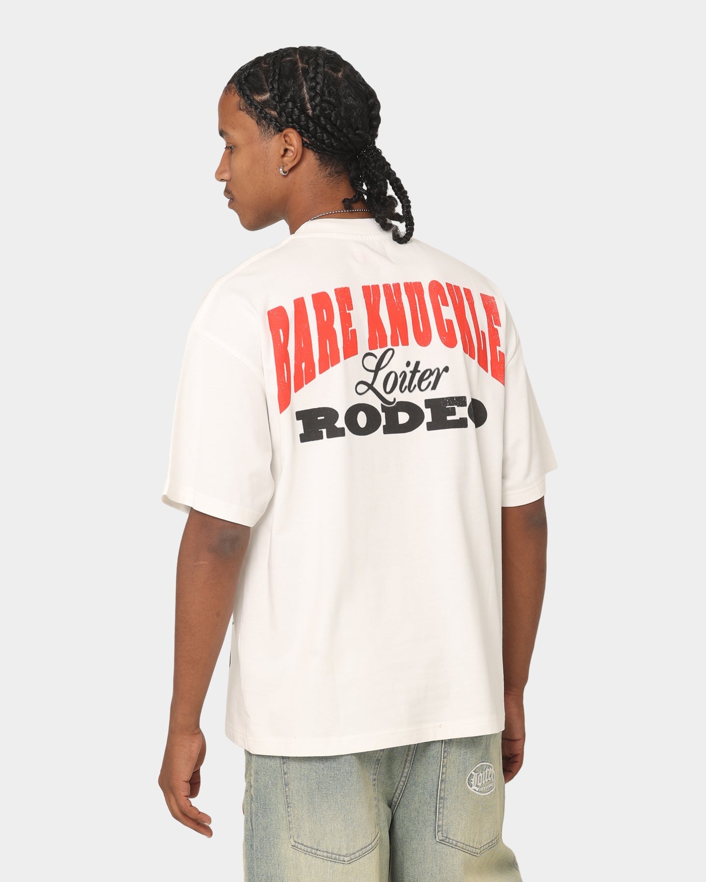 Loiter Frontier Vintage T-Shirt Off White