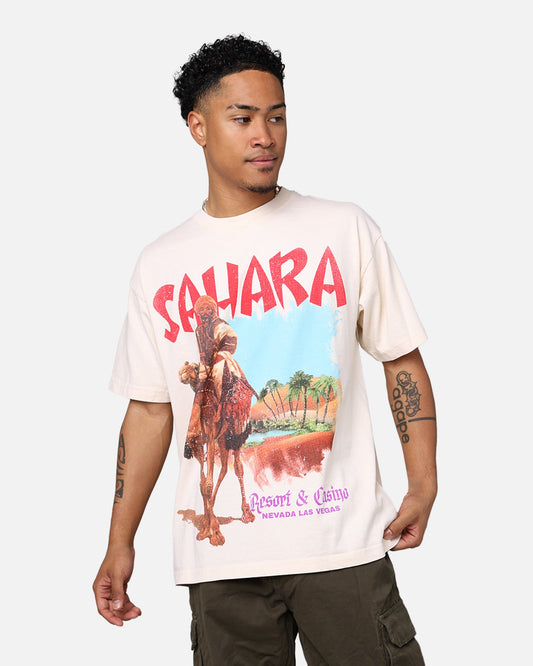 American Thrift Sahara Casino Vintage T-Shirt White