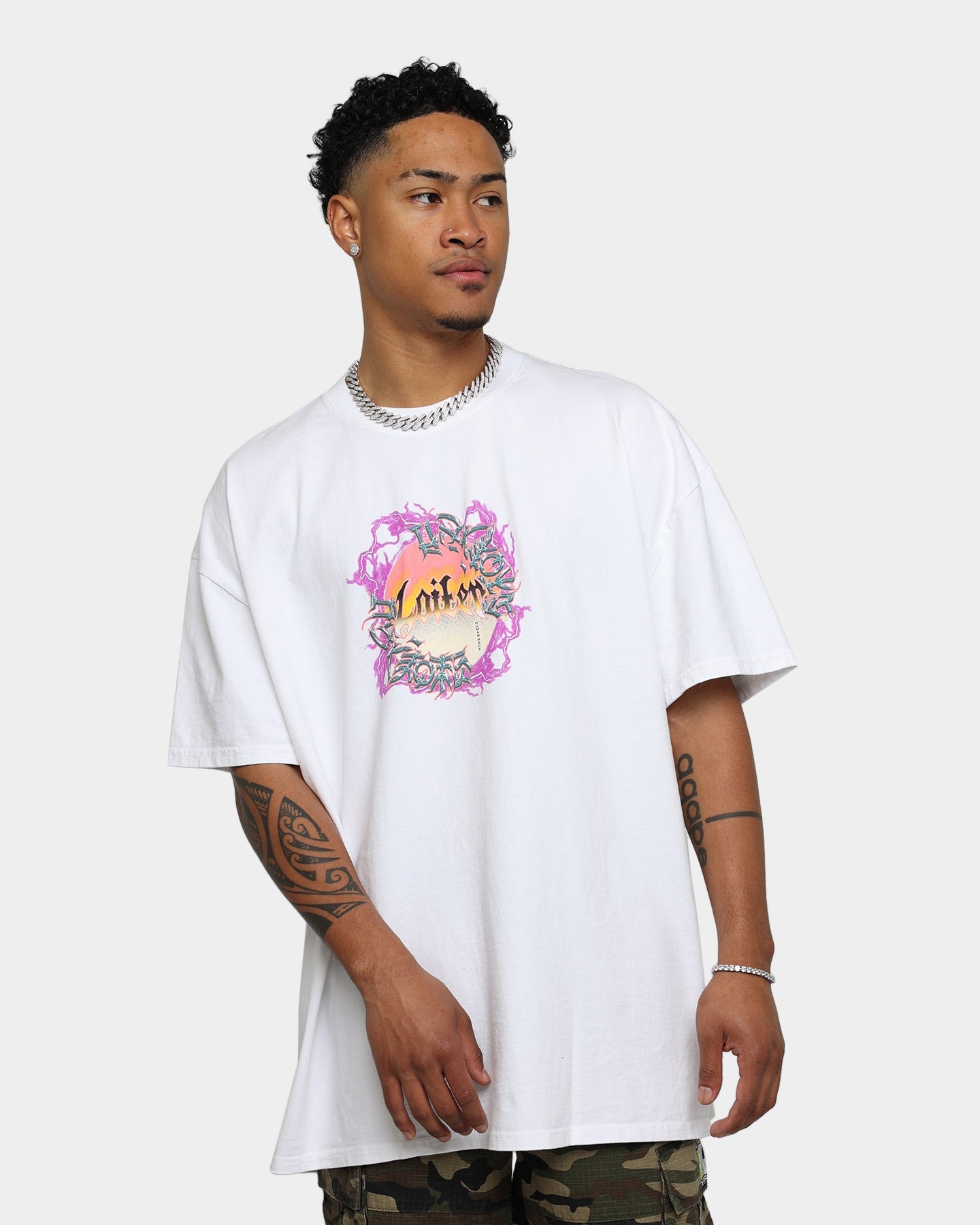 Loiter Ethereal Vintage T-Shirt White