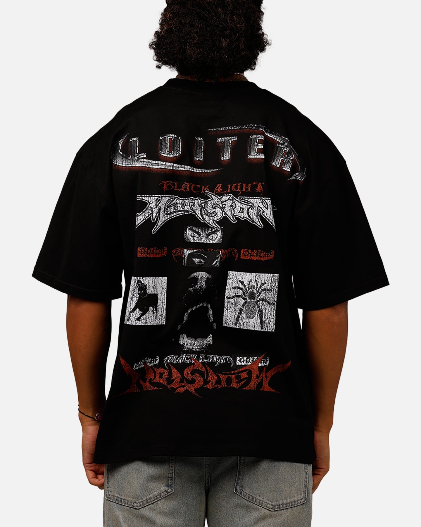 Loiter Dog House Vintage T-Shirt Black