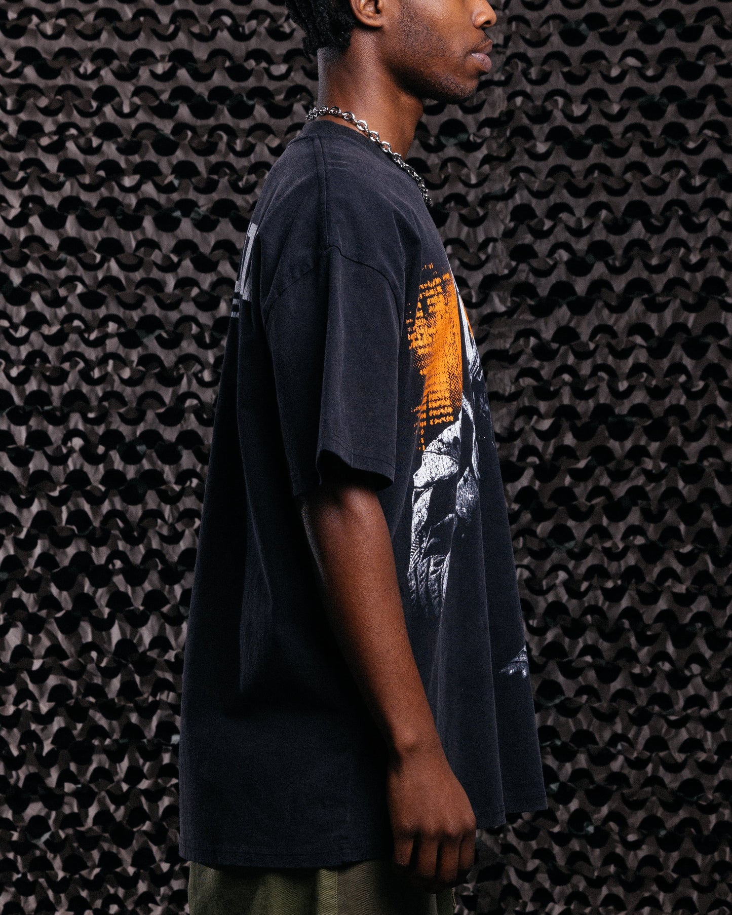 Goat Crew X Call Of Duty Black Ops 2 Vintage T-Shirt Black Acidwash