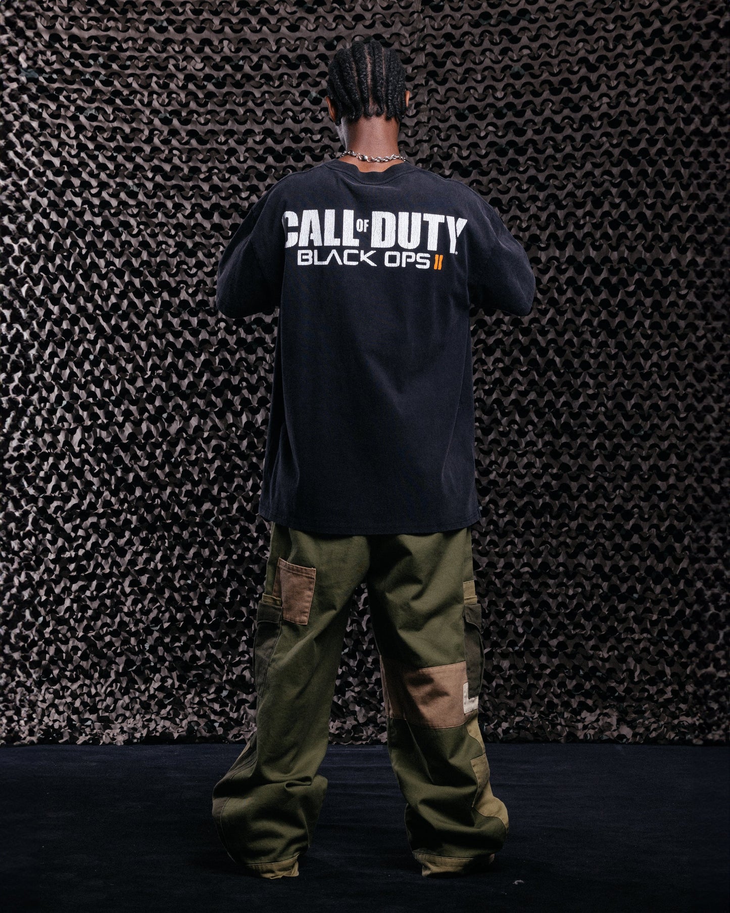 Goat Crew X Call Of Duty Black Ops 2 Heavy T-Shirt Vintage Black