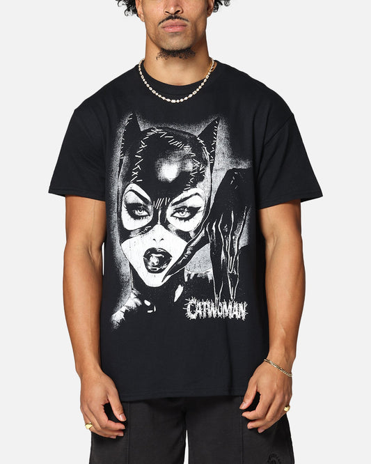 Goat Crew X DC Batman Catwoman T-Shirt Black