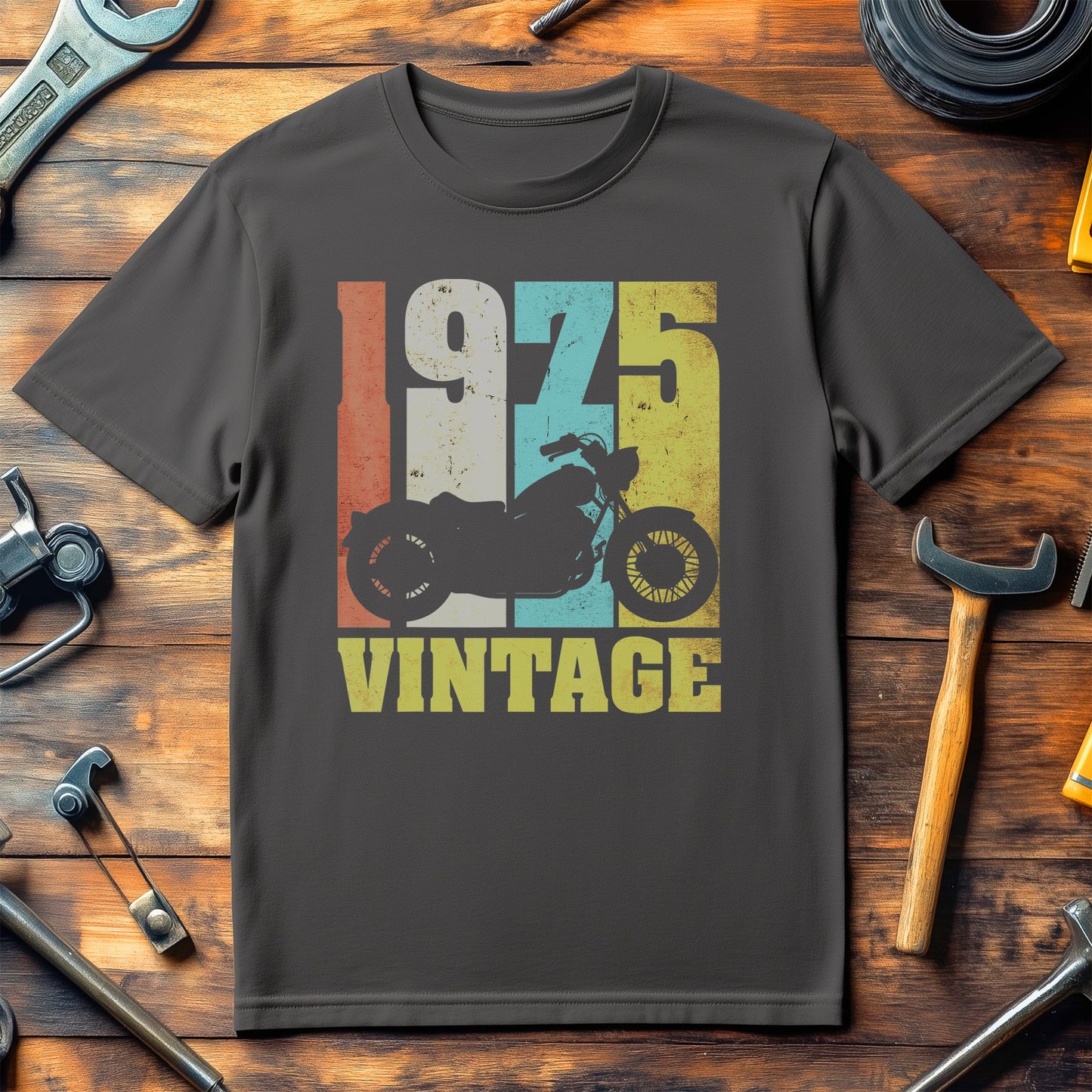 Vintage 1975 Motorcycle T-Shirt -