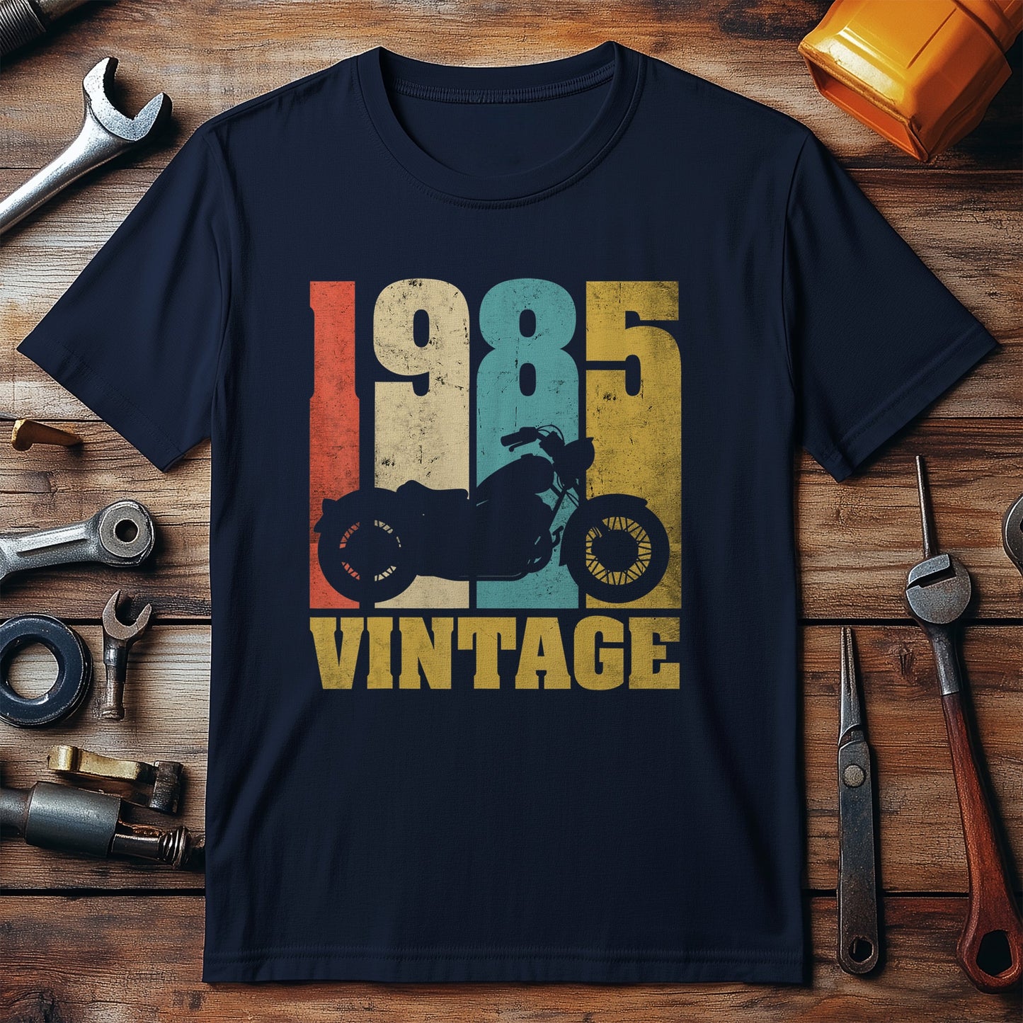 Vintage 1985 Motorcycle T-shirt ‚Äì
