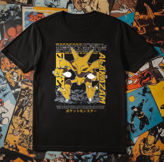 P4 Pok√©mon Alakazam T-shirt
