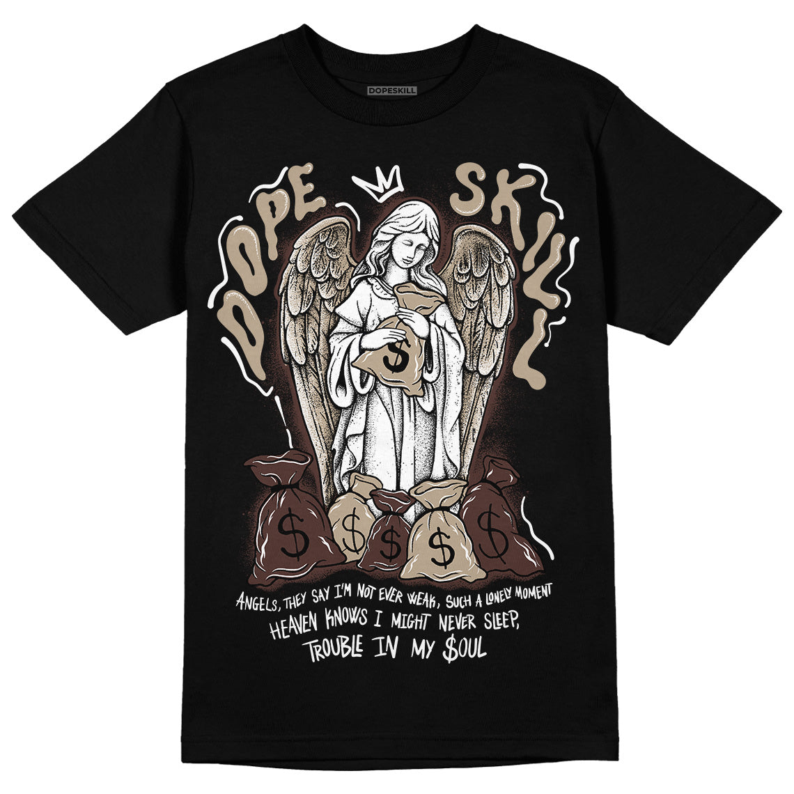 Latte 1s DopeSkill T-Shirt Angels Graphic
