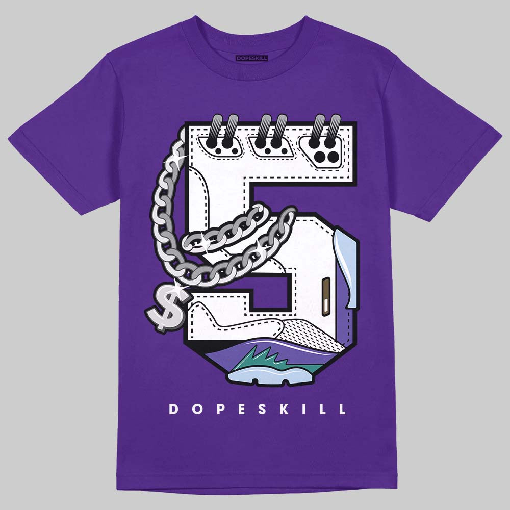 Grape 5s DopeSkill T-Shirt No.5 Graphic